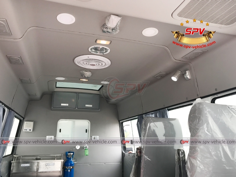 Ambulance IVECO - Inside detail 04 Ambulance IVECO - Inside detail 04